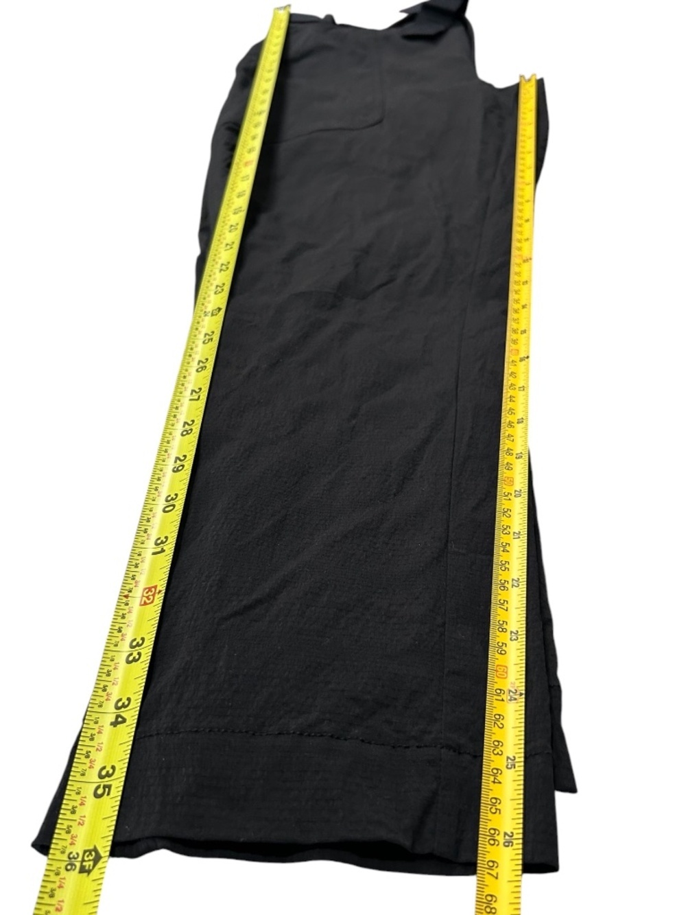 Athleta Trekkie Utility Cargo Belted Black Pants For Travel Or Hiking Size 8 - Picture 10 of 16